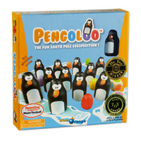 Jeux Bleu Orange Pengoloo Bois -L'expédition amusante des œufs au pôle Sud !