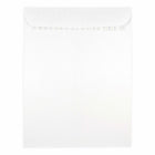 JAM Paper - Enveloppes pour catalogue à ouverture au sommet, fermeture adhésive, 10 x 13 po, blanc, 500/paquet (356828782)-Enveloppes d’expédition blanches avec bande adhésive