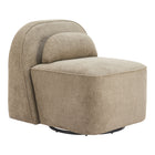 Zuo - Kakao Chaise pivotante - Brun olive-Aucun assemblage requis