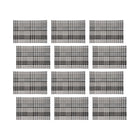 Maxwell & Williams - Accents de Table Napperon Rectangulaire - 45 x 30 cm - Gris Tartan - Paquet de 12-Essuyer avec un chiffon humide