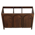 Modway - Appia 48" Armoire de toilette de salle de bain (lavabo non inclus) - Noyer-Assemblée requise