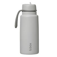b.box - Gourde isotherme à bec rabattable - 1L - Ombre-Restez hydraté toute la journée – l’isolation triple couche garde les boissons froides jusqu’à 46 heures