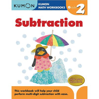 Éditions Kumon - Cahiers d'exercices pédagogiques pour enfants, Subtraction, 2e année-L'éducation des enfants