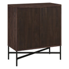 Hudson&Canal - Meuble d'appoint Brighton , 71 cm de largeur, brun aulne-Design contemporain moderne pour votre bureau à domicile, votre chambre ou vos espaces de vie