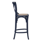 Modway - Gear Tabouret de comptoir - Bleu Minuit-8