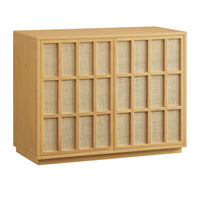 Modway - Aiko Armoire d’accent - 39 po - Chêne clair-Ossature en bois