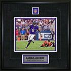 Lamar Jackson Pin & Plate Ravens - Impression encadree - 18" x 18"-Qualité supérieure - 8x10 framed