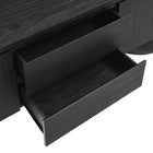 Modway - Duval Ovale de 71 pouces Armoire TV, Noir-9