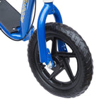 HOMCOM - Trottinette pro acrobatique réglable pour enfants, vélo de rue, à chevaucher - bleu-Freins arrière pour une stabilité supplémentaire et un arrêt en toute sécurité