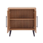 Manhattan Comfort - Jodie 31,1 po Buffet d’Appoint Style Mid-Century Modern - Érable-Bois: Nettoyage: Dépoussiérez avec un chiffon doux et sec ou utilisez un chiffon en microfibre. Pour un nettoyage en profondeur, utilisez un nettoyant et un produit de polissage spécifiques au bois. À éviter: Les produits chimiques agressifs, l’humidité excessive ou les chiffons abrasifs. Entretien: Gardez le bois à l’abri de la lumière directe du soleil et éloigné des sources de chaleur ou de froid extrêmes afin d’éviter t