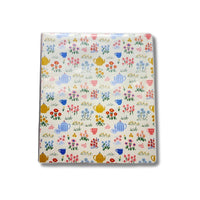 Staples - Relieur 1 po - Fête de jardin-Relieur à trois anneaux de 1 po avec pellicule vinyle transparente