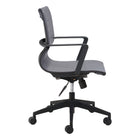 Zuo - Stacy Chaise de bureau - Gris foncé-Garantie limitée de 3 ans