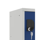 Ceha Canada - Caisson-casier cubique OKK de 12 po - Porte bleue-COMPLÈTEMENT SOUDÉ ET ASSEMBLÉ : Arrive prêt à l'emploi, vous faisant gagner du temps et des efforts, tout en offrant une construction robuste pour une utilisation durable