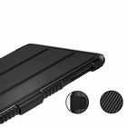 Bulk Packaging - Étui folio robuste avec porte-stylet pour iPad 10.2" 2021/2020/2019 - Noir-Bande magnétique intégrée qui active ou met en veille la tablette lorsque le couvercle est ouvert ou fermé. Protège et prolonge la durée de vie de la batterie