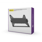 IntekView - Support universel pour ordi portable pour bras de moniteur-Bonne ventilation : la conception ouverte offre une circulation d'air.