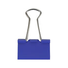 JAM Paper - Pinces à reliure colourées - taille moyenne - 32 mm (1 1/4 po) - pinces à reliure violettes - paquet de 15-Taille : Moyenne 1,25 pouce (32 mm) | Reprenez facilement votre forme une fois retiré