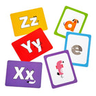Hand2Mind - Jeu de cartes mnémoniques illustrées - Ensemble de 26-Les cartes de taille géante s'adaptent parfaitement aux petites mains et sont facilement lisibles depuis toute la classe ! Les cartes colorées de 6 po x 8 po sont également parfaites pour une exposition en classe