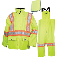 Helly Hansen - Habit Pour Tempête Compacts Waverley, Nylon, Moyen, Jaune Lime Haute Visibilité-Couleur Jaune lime haute visibilité