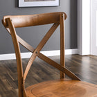 Modway - Gear Fauteuil d’appoint de salle à manger - Noyer-Capacité de poids : 330 lb.