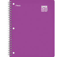 Mead - Agenda Upper Class scolaire hebdomadaire/mensuel pour étudiants 2026-2027 - 11 po H x 9 po l - couverture violette - bilingue-12 mois : août 2026 - juillet 2027