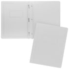 Staples - Couverture de rapport - format lettre - blanc-Couverture de papier avec l'extérieur blanc