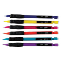 Staples - Portemines Grip, 0,5 mm, paquet de 12-Prise en caoutchouc pour plus de confort