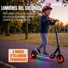 Gyrocopters - Trottinette électrique pour enfants Flash KidZ - Vitesse 19 km/h - Autonomie 11 km - Éclairage LED - Orange-Le Flash KidZ répond aux normes les plus strictes en matière de sécurité électrique . la batterie et le système moteur sont protégés contre les risques, offrant ainsi aux parents une tranquillité d'esprit totale