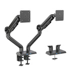 ShoppingAll - Support de moniteur double robuste pour écrans de 13 à 35 po - Noir-Chaque bras prend en charge un écran compatible VESA jusqu'à 35 po pesant 26,5 lb ou moins