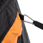 Outsunny - Abri De Pêche Sur Glace 4 Personnes, Tente De Pêche Sur Glace Pop-Up - Noir-Conçu pour 3 à 4 personnes 
