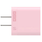 Scosche -  chargeur rapide USB-C PowerVolt Power Delivery 20 watts avec câble tressé de recharge USB-C 1,8 m - rose-Son cable tresse de 1,8m (5 pi) lui confere plus de flexibilite, de resistance et durability, et il ne s'emmele pas