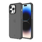 AXS - PROShield Plus etui transparent teste contre les chutes pour Apple iPhone 14 Pro - Fume-Coin renforçis subtils absorbent les chocs en creant un coussin d'air entre l'appareil et les surfaces