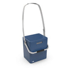 Permasteel - Glacière portable 14 pintes avec double option de transport - bleu marine-Intérieur : plastique injecté de mousse