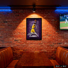 Frameworth - LeBron James Lakers de Los Angeles power slam - impression encadree - 38 po l x 26 po H-Concu et fabrique au Canada par Frameworth avec plus de 32 ans d'experience a notre installation de North York