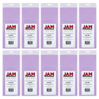 JAM Paper - Papier de soie - Violet Lilas - 100 feuilles-Ce papier de soie est fabriqué à partir de papier colouré de 10 lb, présente une finition lisse et est facile à utiliser
