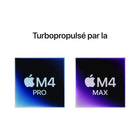 Apple - Portatif MacBook Pro 14 po - M4 Pro - 12 cœurs - SSD 512 Go - Mémoire unifiée 24 Go - Noir Infini - Français-Jusqu’à 22 heures d’autonomie: Qu’il soit branché ou non, MacBook Pro 14 po livre toujours les mêmes performances exceptionnelles
