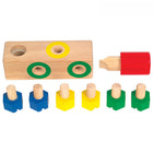 Guidecraft Screw Block, jouet d'association pour la motricité fine, 8 pièces -Le tournevis s'insère en toute sécurité dans une fente de la base du bloc lorsqu'il n'est pas utilisé
