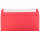 Jam Paper - Enveloppes couleur recyclées n° 10 Business avec fermeture autocollante, 4 1/8 po H x 9 1/2 po l, Rouge recyclé, Paquet de 25-Couleur : Enveloppe rouge