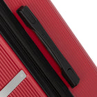 Air Canada - Bagage de soute rigide Laurentian de 24 po - roulettes pivotantes à 360 degrés - rouge-Les dimensions avec les roues sont de 42,5 cm L x 27 cm L x 66,5 cm H