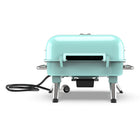Kenmore - Barbecue de table rétro à 2 brûleurs - turquoise-Surface de cuisson totale : 262 pouces carrés.