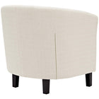Modway - Prospect Tissu rembourré Fauteuil - Beige-Rembourrage en mousse