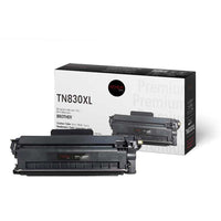 Premium Tone - Brother TN830XL Toner compatible - Rendement Élevé - Noir-Couleur : Noir 