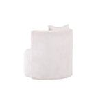 Brassex - Chaise d'appoint 723649 Callan - blanche-5