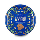 Nyakers - Biscuits Suédois Gingersnaps dans une Boîte Bleue - 400 g-Les classiques biscuits ronds au pain d'épices Nyaker's dans une boîte bleue décorée