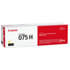 Canon - Cartouche 075 De Toner D’Origine À Haut Rendement  - Jaune-Les cartouches de toner de grande capacité vous permettent d’imprimer plus longtemps, ce qui limite les remplacements