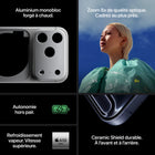 Apple - iPhone 17 Pro - 256 Go - Bleu profond - Débloqué-AUTONOMIE RECORD - Design monobloc offrant beaucoup d’espace pour la batterie et jusqu’à 33 heures de lecture vidéo. Jusqu’à 50 % de charge en 20 minutes