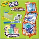 Crayola - Bricolage Paquet supplémentaire satisfaisant GOO-P'TITS EXTRAS MYSTÈRES : Comprend différentes textures mystères pour une expérience amusante et surprenante