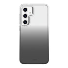 AXS - Crystal Shield D3O étui fabriqué avec du plastique recyclé pour Samsung Galaxy S24 FE - Fumé Dégradé-Protection anti-UV pour afficher clairement le design original de votre cellulaire