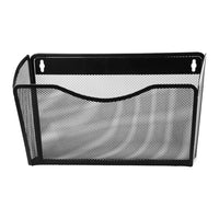 Winnable - Classeur mural  - 8 1/2 po H x 14 po l x 3 3/8 po P - noir - paquet de 3-Cet ensemble mural inclut les pièces pour l'installation au mur afin que vos dossiers soient toujours à portée de main