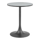 Zuo - Bite Table bistrot - Gris/Noir-Couleur: Gris/Noir
