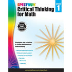 Livre numérique : Carson Dellosa - Spectrum Critical Thinking for Math, 1re année-1